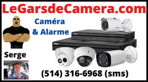 Le gars de cameras, installation réparation de caméras de surveillance vidéo pour Montréal 